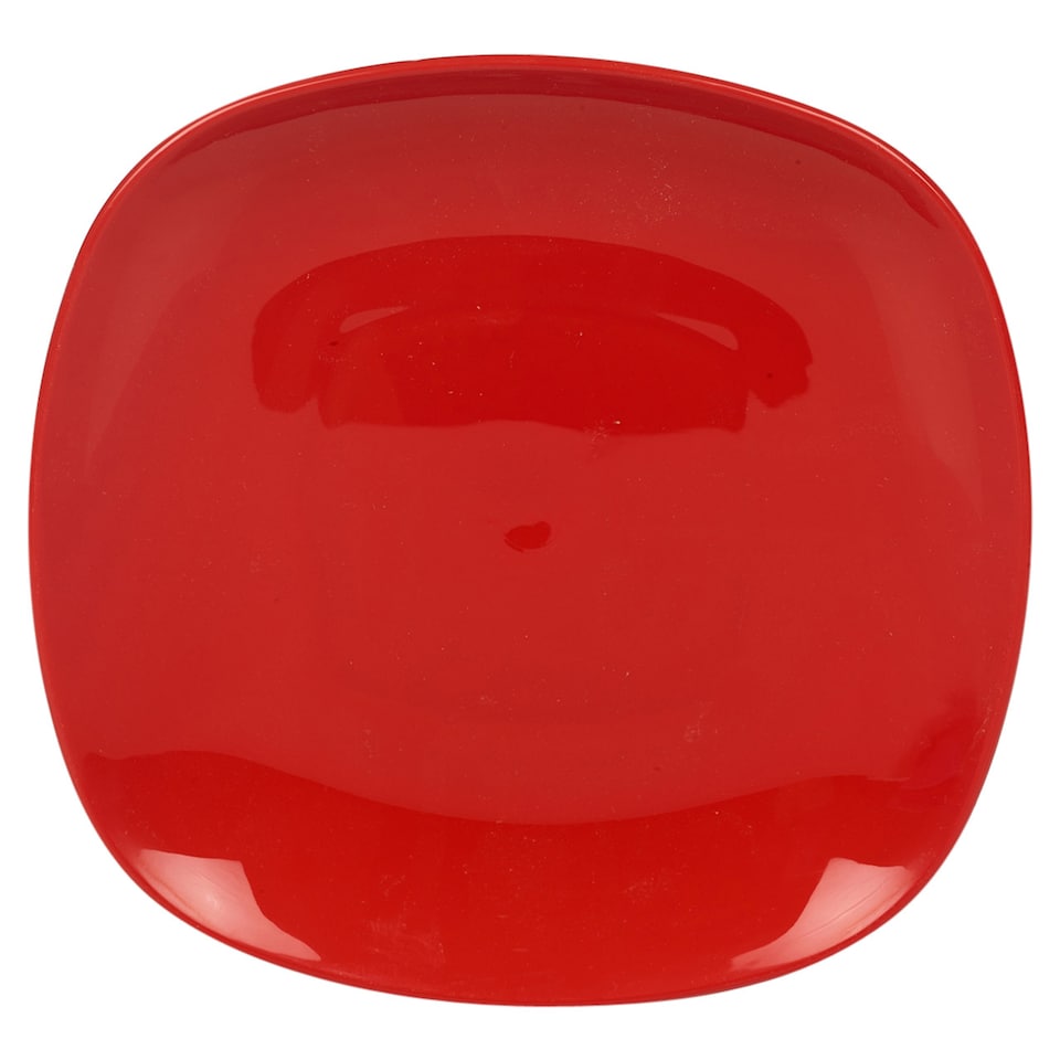 image 1 of 6x Plastic Side Plates | Red | 1
