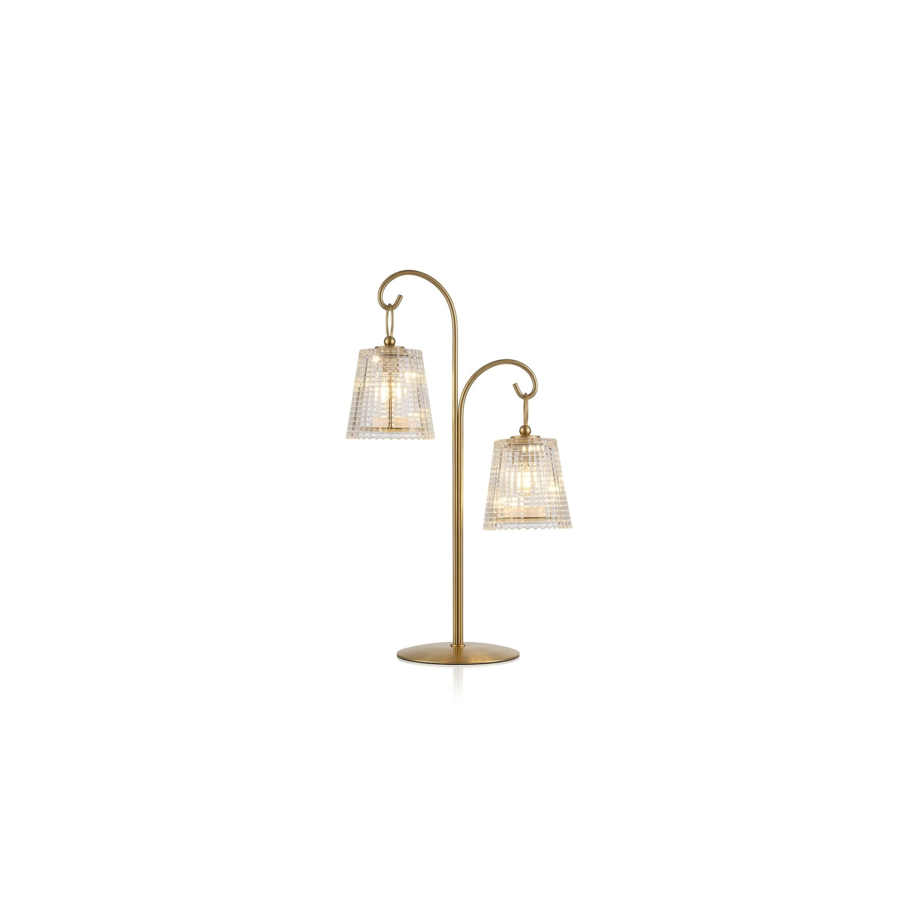 Contemporary Double LED Table Lamp