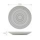 image 4 of 16pc White Pad Print Dinner Set