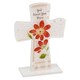 image 1 of Mum sentiment glass cross 'God bless you mum'