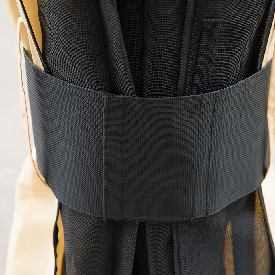 image 1 of Outsunny 3 x 3.6m Hardtop Gazebo Canopy with Polycarbonate Roof and Aluminium Frame, Garden Pavilion with Mosquito Netting and Curtains, Brown