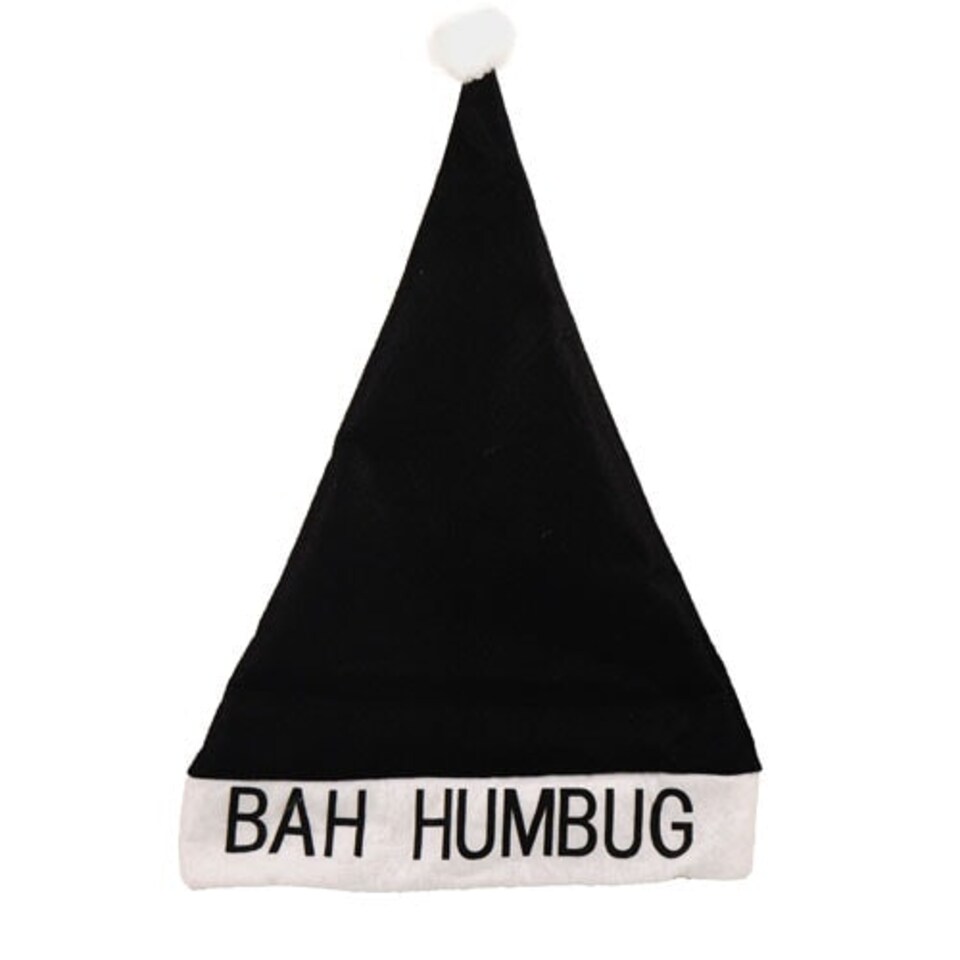 Bah Humbug Hat Adults Christmas Fancy Dress
