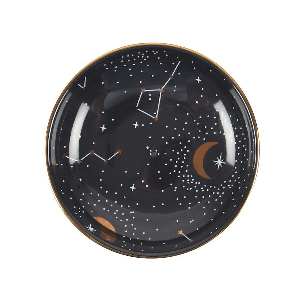 image 1 of Something Different Constellation Incense Stick Holder - Gold/Purple - One Size