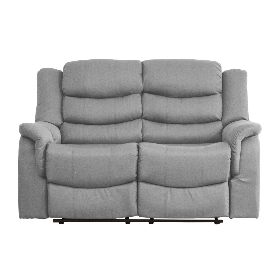 image 1 of Colfax 2 Seat Recliner Sofa - Light Grey
