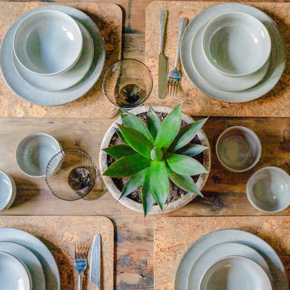 image 1 of Cooks Professional Nordic Stoneware 20cm Side Plates