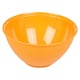 image 4 of 3 Pcs Durable Plastic Colourful Mixing Bowls Set Microwave and Dishwasher Safe | Orange | Orange