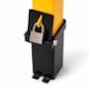 image 4 of Removable Locking Security Post Parking Space Bollard Barrier | Yellow