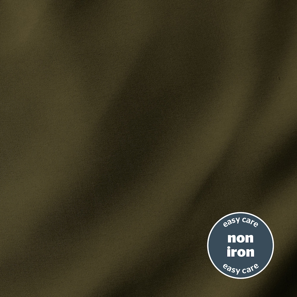 image 1 of Silentnight Supersoft Fitted Sheet Green | Olive | Single