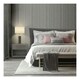 image 2 of Muriva Venezia Stripe Wallpaper - Grey - 10m x 53cm Grey