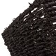 image 5 of Large Black Paper Rope Tray | Black | Black | Large