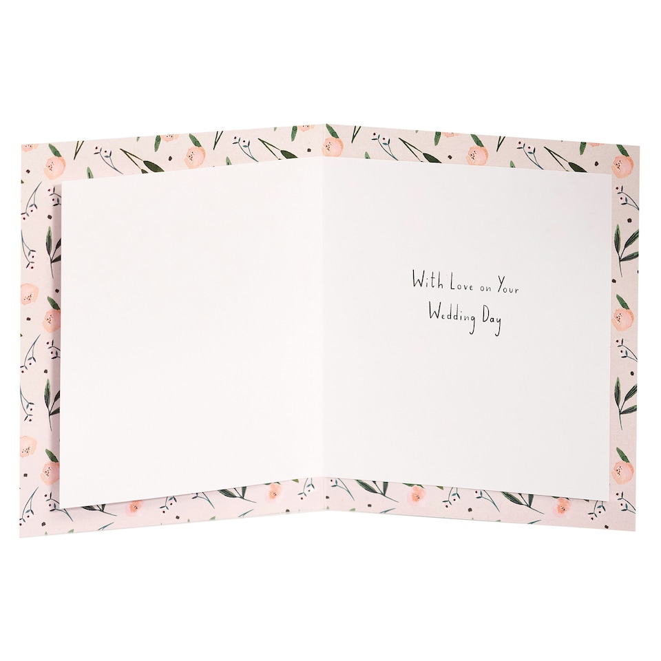 image 1 of Wedding Card - Mr And Mrs Illustration