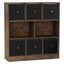 Rustic Brown & Black