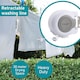 image 5 of 30M Retractable Reel Clothes Lines Washing Line with Twin Cable Wall - Mounted