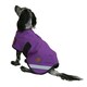 image 2 of Firefoot Fleece Lined Dog Coat - Purple - 51cm