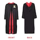 image 6 of Wizard Costume - Robe, Scarf, Glasses & Wand Black | L