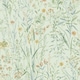 image 1 of Grandeco Floral Vinyl Textured Wallpaper - Sage Green - 10.5m x 53cm | Green