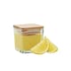 image 2 of MidOcean Pila Lemon Square Scented Candle - Yellow - One Size | Yellow