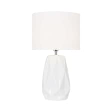 Skova White Ceramic Table Lamp