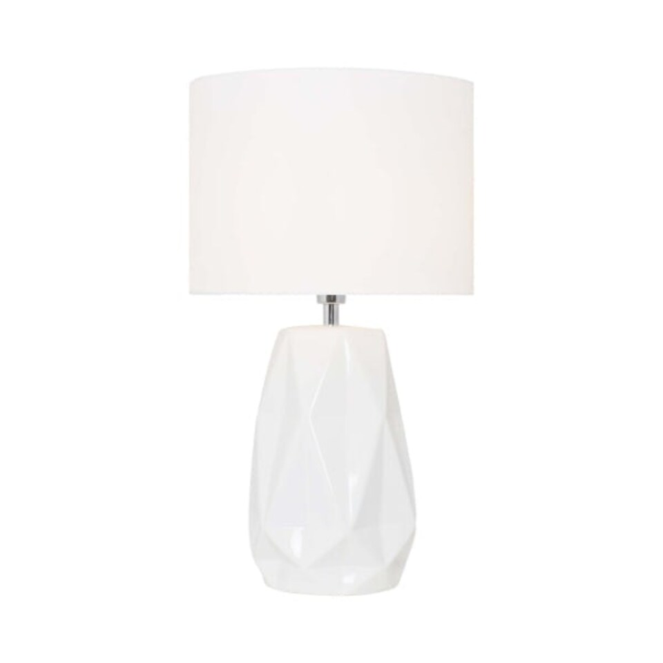 image 1 of Skova White Ceramic Table Lamp
