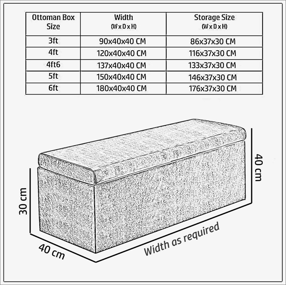 image 1 of 90cm Large Plain Safar Storage Ottoman Box, Cream Plush Velvet Upholstered Deep Storage Ottoman End of Bed Bench