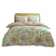 image 1 of Hattie Floral Duvet Cover Set Reversible Polycotton Beddings Pink | Double