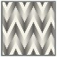 image 1 of Geometric zig zag (Picture Frame) Grey | L
