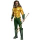 image 1 of Aquaman Mens Deluxe Costume - Gold/Green - Standard One Size