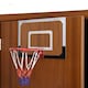 image 8 of COSTWAY Basketball Hoop Over-The-Door Basketball Backboard Red | Standard