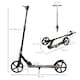 image 7 of HOMCOM Foldable Kick Scooter for Kids w/ Adjustable Height, Break, Big Wheels