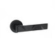 image 4 of Golden Grace 6 Pairs Modern Nova Design Premium Door Handles on Round Rose in Matt Black Finish Black