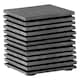 image 1 of Argon Tableware Linea Square Slate Coasters - 10cm - Pack of 12