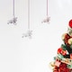 image 5 of Christmas Decoration 7" Stuffed Unicorn Pendant Stocking Filler Toy for Kids