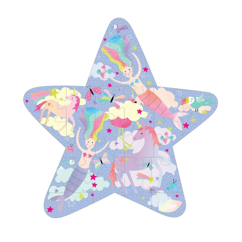 image 1 of Floss & Rock Jigsaw Puzzle 20 Piece - Fantasy