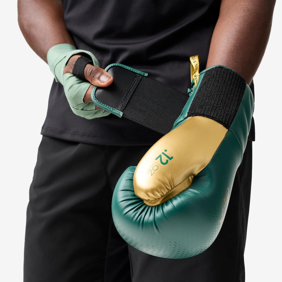 image 1 of Decathlon One-Piece Foam Boxing Gloves for Experienced Boxers