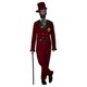 image 2 of Day of the Dead Sacred Heart Groom Deluxe Fancy Dress Costume Adult Mens Medium Multi | M