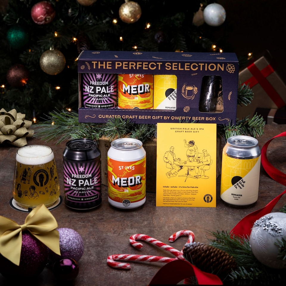 image 1 of QWERTY Beer Box The Perfect Craft Beer & Snack Beer Gift