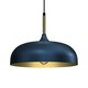 image 3 of Milagro Pendant Lamp Lincoln Blue/Gold 1XE27 35cm