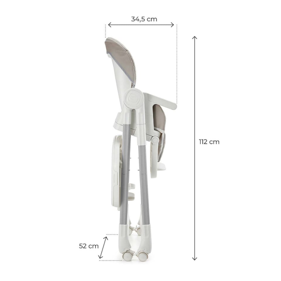 image 1 of Kinderkraft TULO Multifunctional 3-in-1 High Chair | Cream | Beige