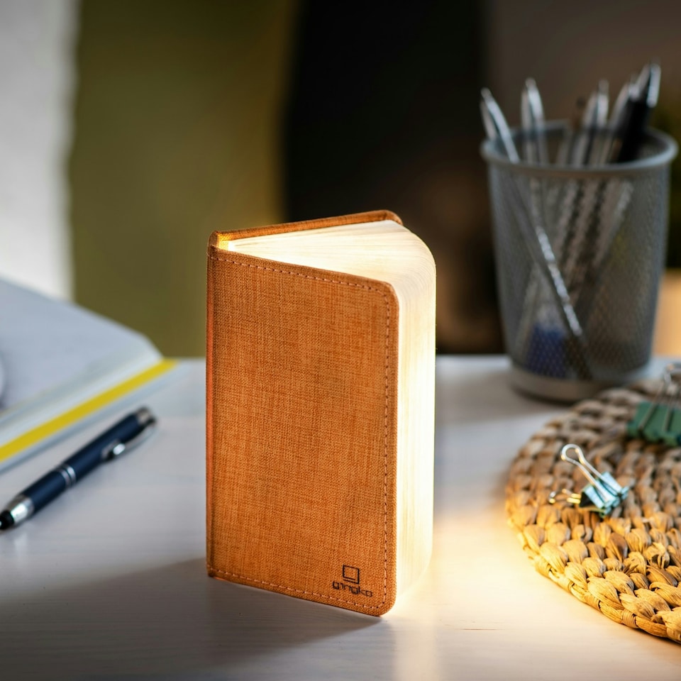 image 1 of Gingko LED Mini Smart Book Desk Light N/A | Orange