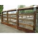 image 2 of PACK OF 20 (Total 20 Units) - 47mm x 100mm (4" x 2") Sawn Timber Carcassing Brown Pressure Treated - 1.2m Length