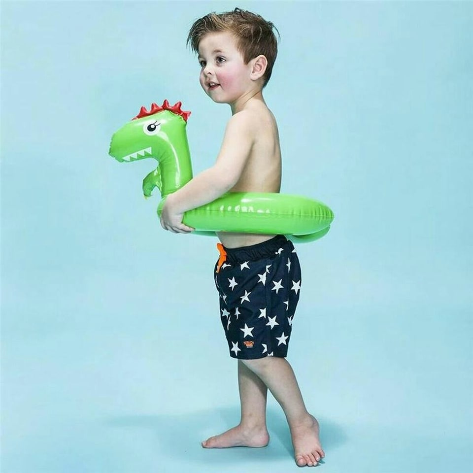 image 1 of Inflatable Pool Float Swim Essentials Dinosaur