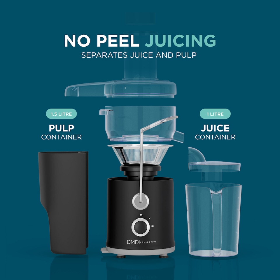 image 1 of DMD Centrifugal Power Juicer, with 3'' Food Chute For Whole Fruit and Vegetables