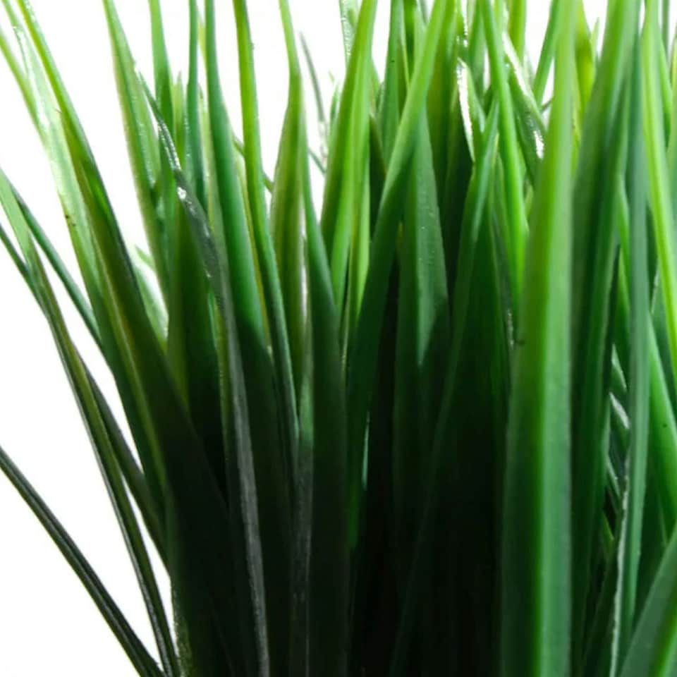 image 1 of Pack of 6 x 22cm Artificial Grass Plant