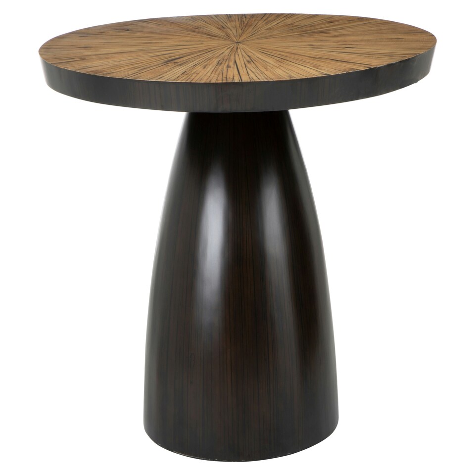 image 1 of Interiors By Premier Minimalist Dining Table With Sculptural Base, Round Table For Bedroom, Decorative Table, Table For Kitchen Cream