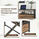 image 6 of COSTWAY King Size Bed Frame Metal Platform LED Lights