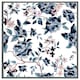 image 1 of Blue flower illustrations (Picture Frame) Grey | L