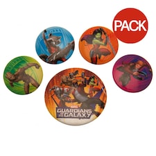 Guardians Of The Galaxy Badge Set (Pack of 6) - Multicoloured - One Size