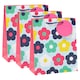 image 1 of Multipack of 3 Medium Gift Bags | Party Bags for Presents | Birthdays | For Her/Friend| Retro Floral Design