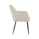 image 2 of Dining Chair Set of 2, Water-Repellent Plush Chenille Upholstered for Dining Room