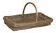 image 3 of Set of 2 Kew Design Garden Trugs | Brown | Brown | Full Set
